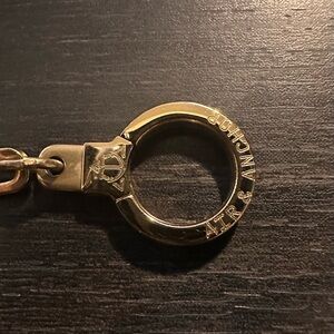 Gold Keychain Ring